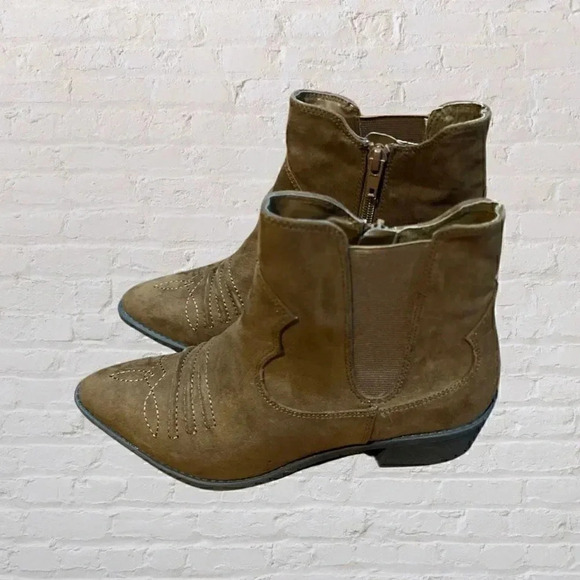 Carlos by Carlos Santana Montana Brown Booties Size 7 $79.00 Retail - Picture 4 of 8